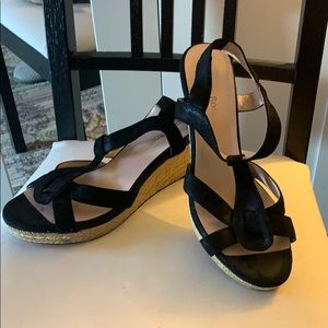 Taryn Rose black espadrilles